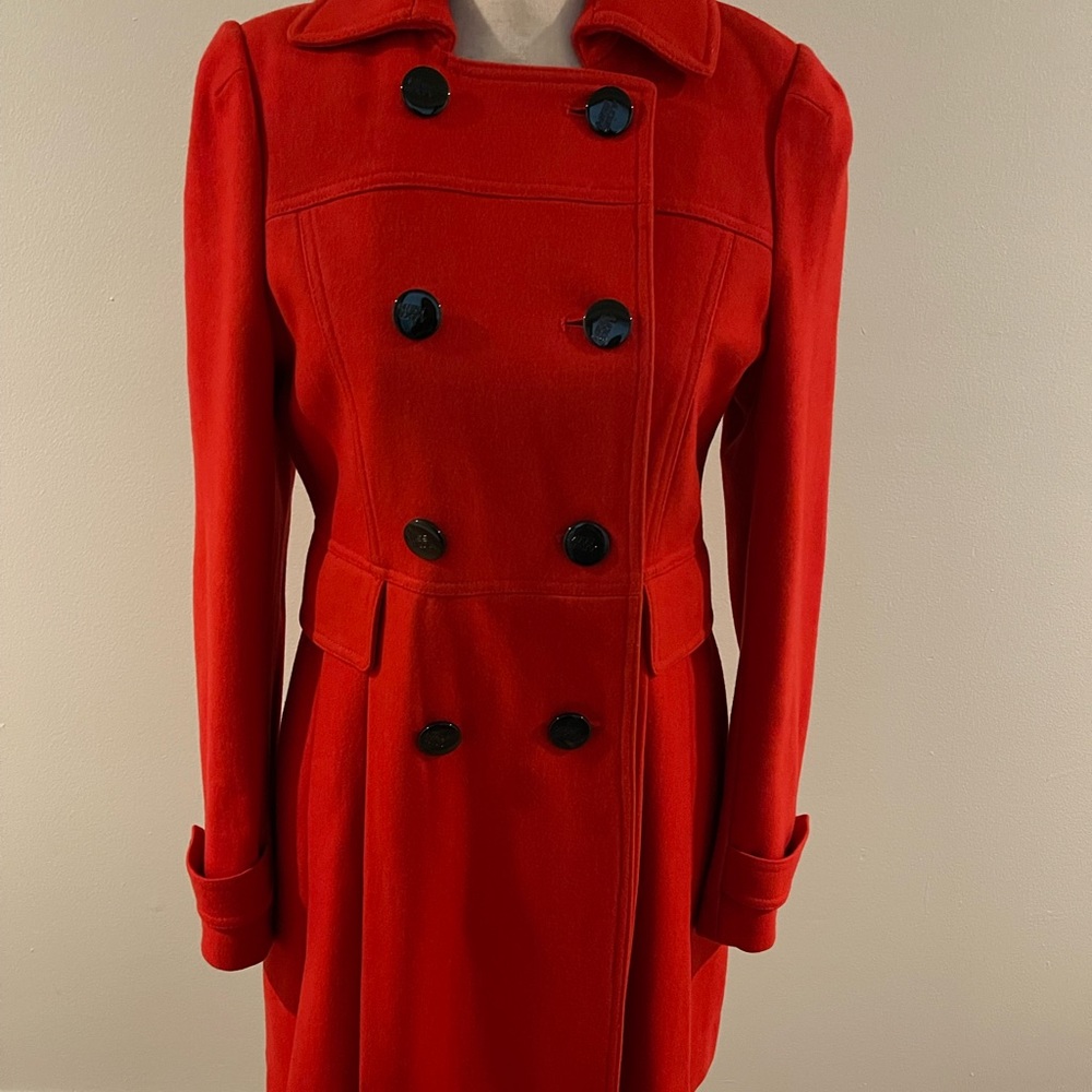 Miss Sixty red wool coat